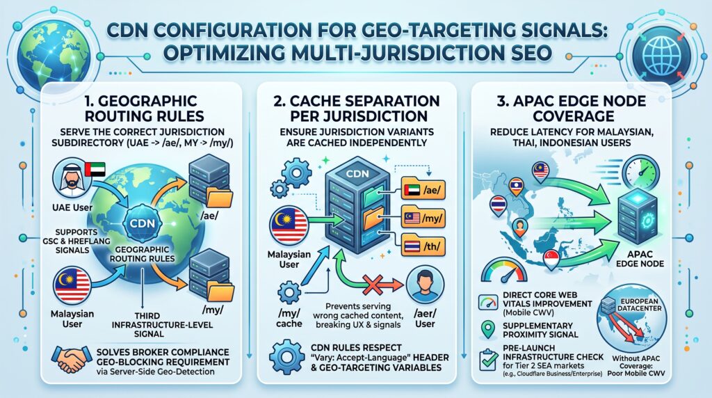 CDN Configuration for GEO trageting signals