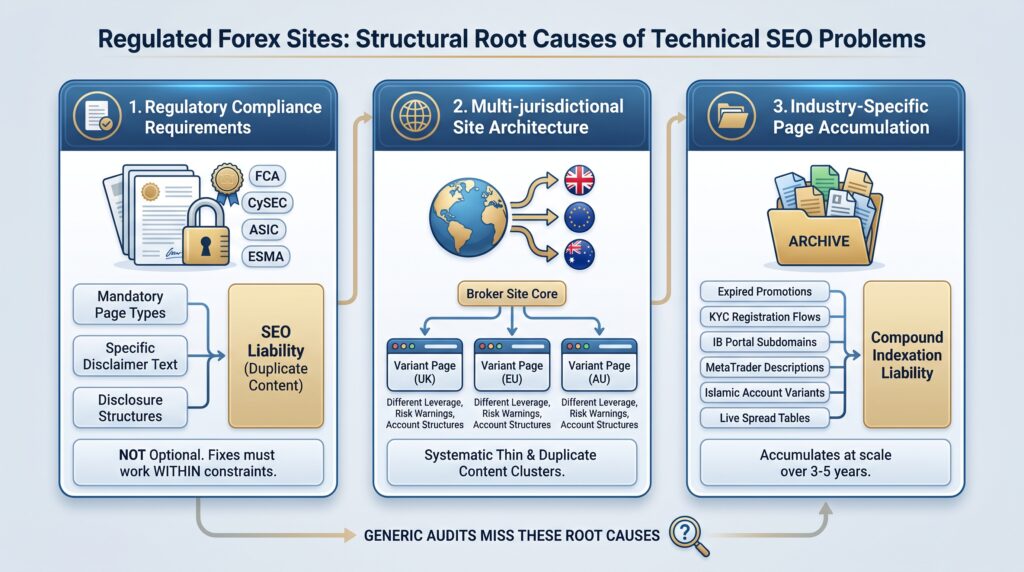 Forex Broker Technical SEO Regulated Forex Sites :Structural root case of Technical SEO problems Blog Hristo Hristov