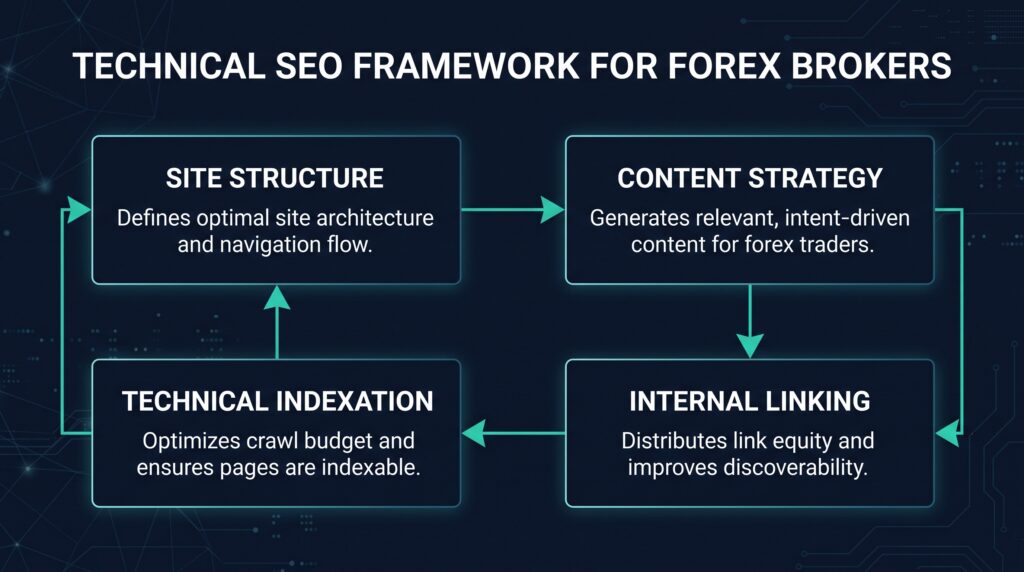 Technical SEO Framework for Forex Brokers