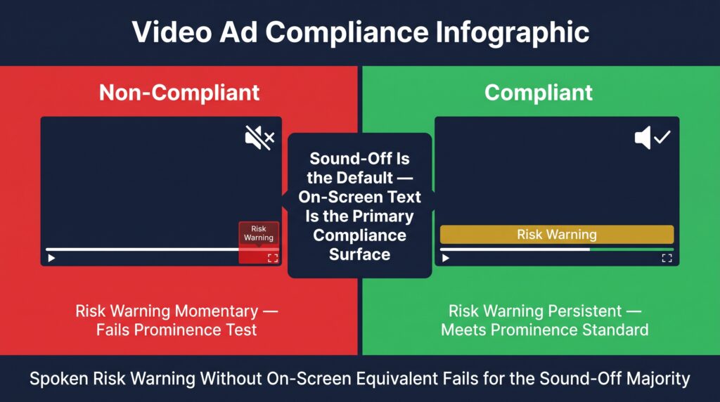 Video ads Risk warning