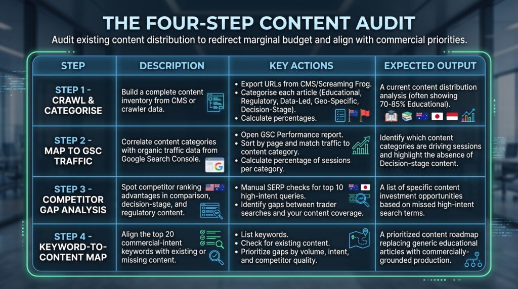 The Four-Step Content Audit
