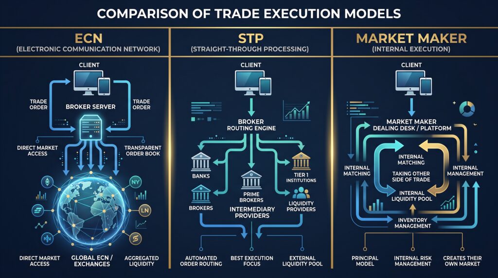 The Three Execution Models — Plain-English Definitions