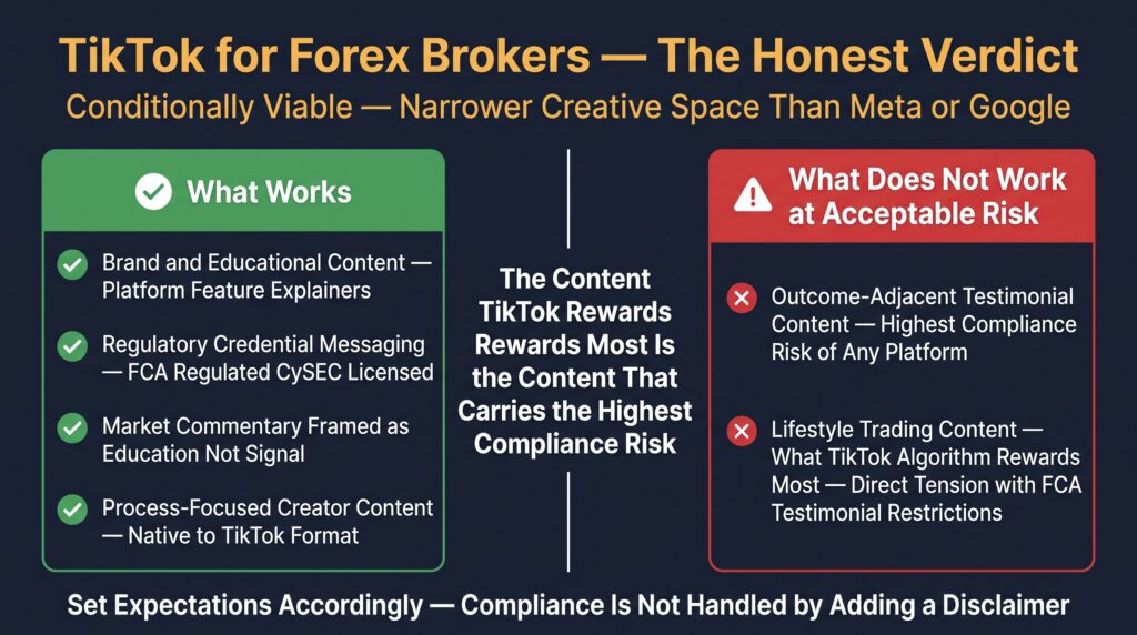 The Honest Verdict — Conditionally Viable, Narrower Creative Space