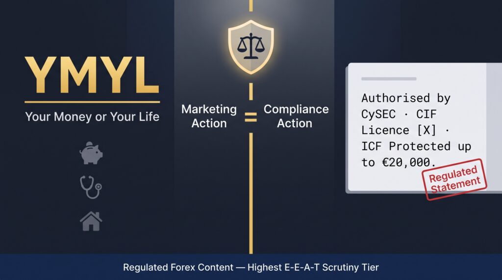 YMYL Tier for Regulated Finance — The Highest Scrutiny Category